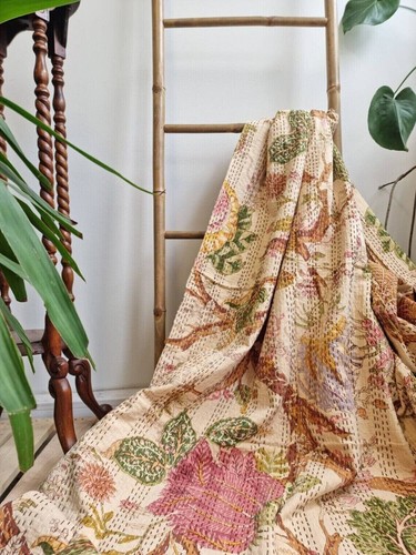 Trapunta kantha cotone king - trapunta,