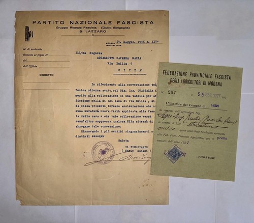 Ventennio fascista modena - fascista,