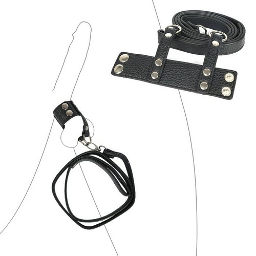 Collare bdsm testicoli - collare,