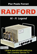 RADFORD LIBRO STORIA DI ARTHUR RADFORD PRODUZIONE VINTAGE HI-FI AMPLIFICATORI