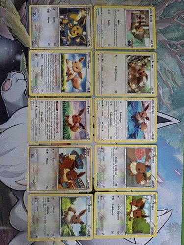 Lotto carte pokemon - 10,