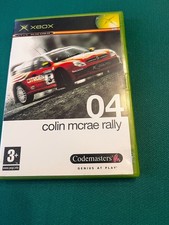 Colin McRae rally 04 game XBOX