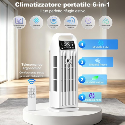 Climatizzatore portatile in - 6,