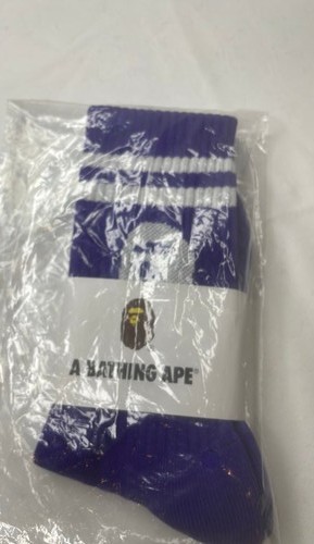 Calze viola bathing ape in - a,