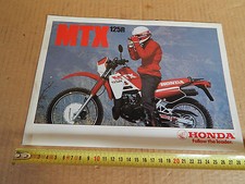 Brochure Originale Honda MTX