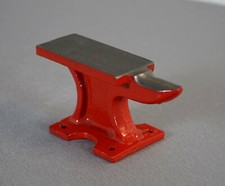 piccola incudine in ferro miniatura per orafo orologiaio ecc. vintage anni 70