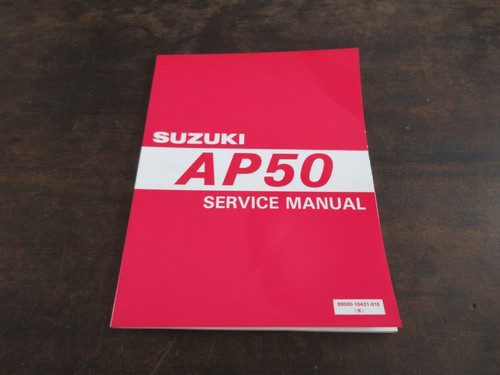 Suzuki ap50 ap50s ap50t - ap50t, 1995