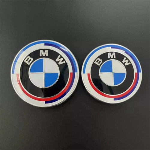 Logo coffre capot - +capot, 82mm+74mm