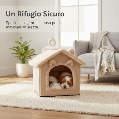 Cuccia chiusa per - cuccia,