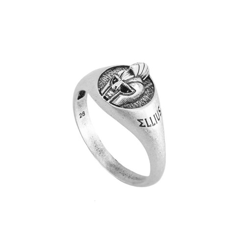 Anello argento uomo elmo - anello,