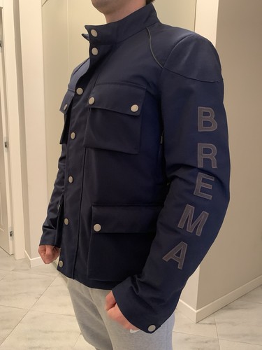 Giacca moto uomo brema silver - moto,
