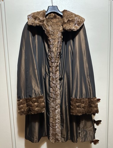 Cappotto pelliccia visone - pelliccia,