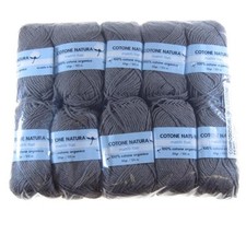 GOMITOLI 100% COTONE MARRONE