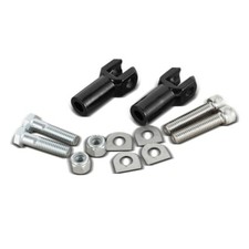 Supporto Pedane passeggero per Harley-Davidson Softail Custom 00-06 nero