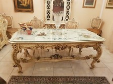 Vendo Tavolo, Sedie e Credenza  Stile Barocco.. Materiali Di Preggio 