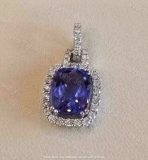 5Ct Cushion Cut Blue Tanzanite