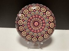 Mandala rosa Top Dot - pietra