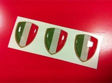 3 Adesivi Resinati Sticker 3D
