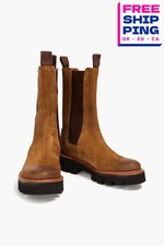 Stivali Chelsea in pelle