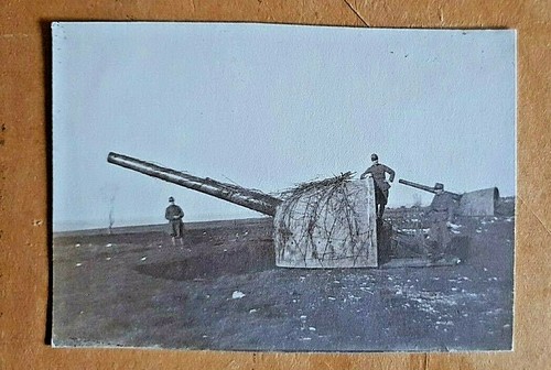 Foto epoca militari cannone - militari,