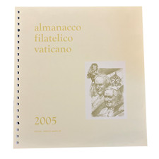 Fogli Album Marini King Vaticano 2005 singoli + minifogli + libretto + s.vacante