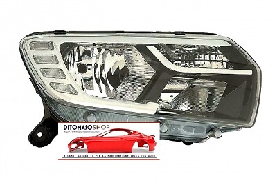 Faro 2h7 led drl - per, dacia