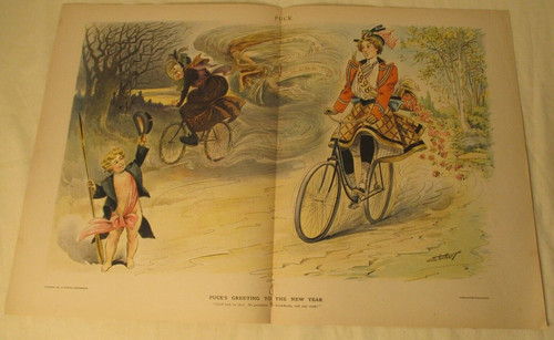 1897 puck centerfold - puck,