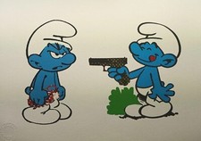 Stampa rara SMURF SHOOTER in