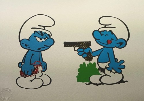 Rara stampa smurf - rara,