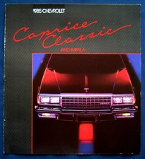 Brochure depliant 1985