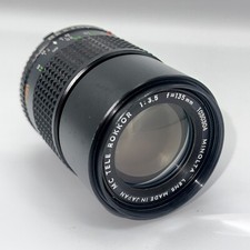 [QUASI NUOVO] MINOLTA MC TELE ROKKOR 135mm f3.5 obiettivo J 7168