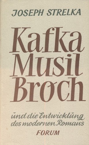 Kafka musil broch e - kafka,,