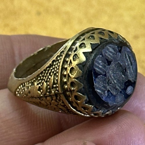 Antico anello romano bronzo - antico,