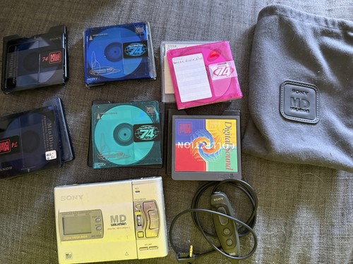 Sony walkman portable - portable, minidisc