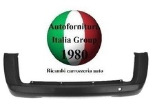 Paraurti posteriore nero - posteriore,