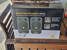 Behringer Monitor MS16 casse Attive con imballo . Casse Attive .