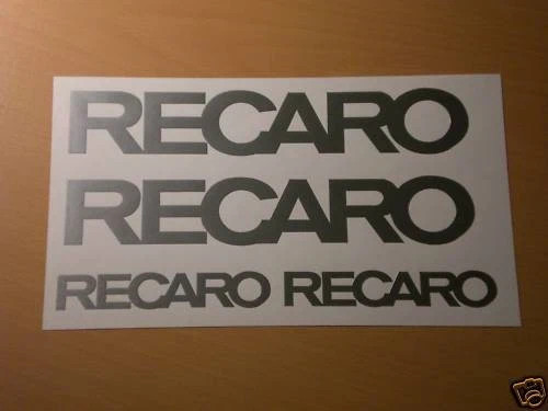 Set adesivi recaro bretelle - adesivi,