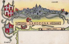 Cartolina cagliari - cartolina,