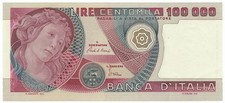 100000 lire banca italia - 100000, d'italia