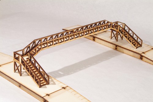 Fb003 platform footbridge four - platform,