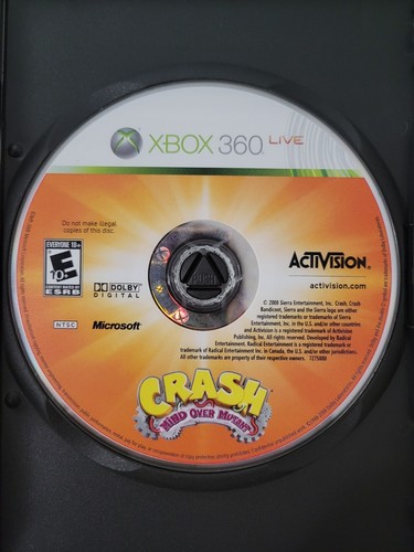 Crash mind over mutant - over, (xbox