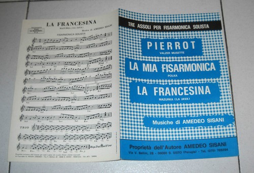 Spartiti tre assoli - tre,