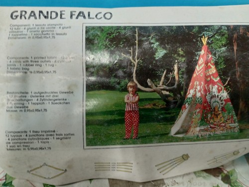 Tenda indiana pellirosse - tenda,