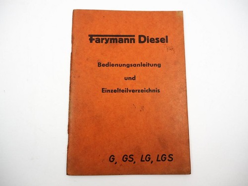 Orig farymann diesel gs - orig.,