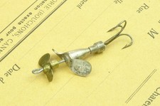 RARE leurre ancien Devon RIVLAC bicolore 1950's pas moulinet ancien