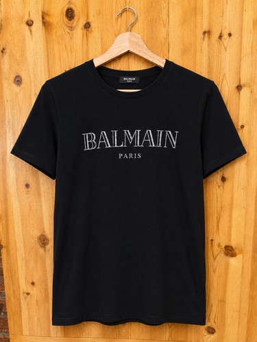 Shirt balmain paris nera - t,