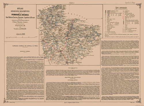 Mappa storica provincia di - mappa,