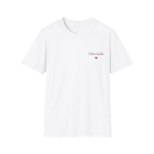 T-Shirt personalizzata odio
