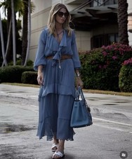 ZARA ABITO DONNA LUNGO CON