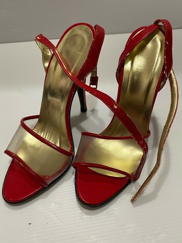 Sandalo rosso con - rosso,